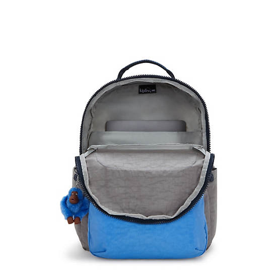 Seoul Large 15" Laptop Backpack, Bright Sky, large