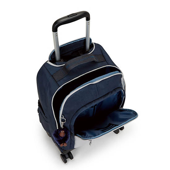 New Zea 15" Laptop Rolling Backpack, True Blue Grey, large New Zea 15" Laptop Rolling Backpack, True Blue Grey, large