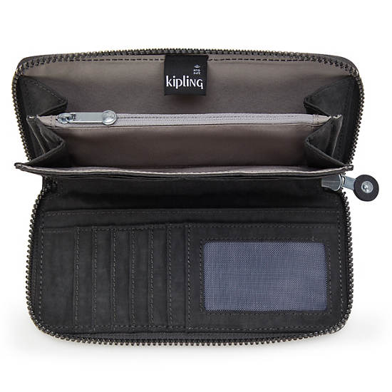 Money World Wallet Black Noir Kipling