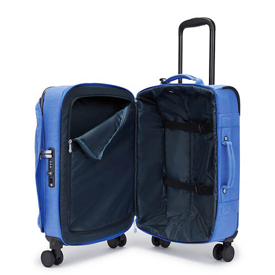 Spontaneous Small Rolling Luggage, Havana Blue, large