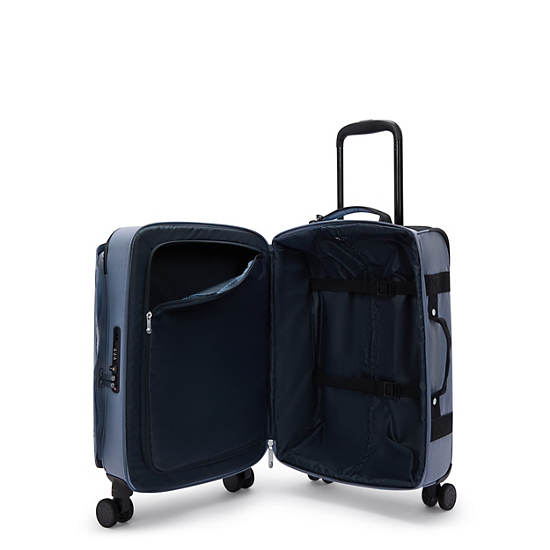 Spontaneous Small Rolling Luggage, Blue Lover, large