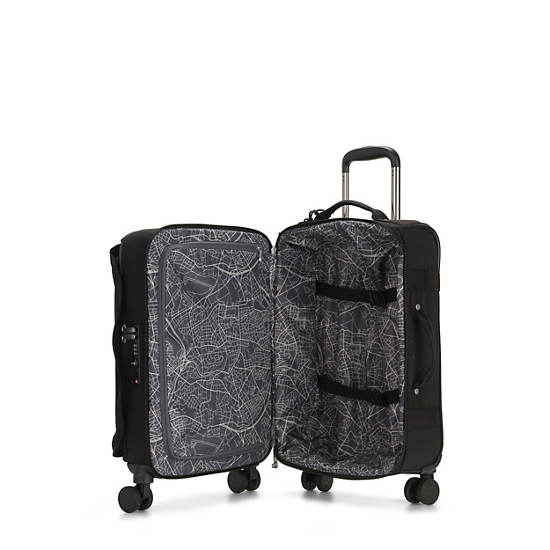Spontaneous Small Rolling Luggage, Black Noir, large