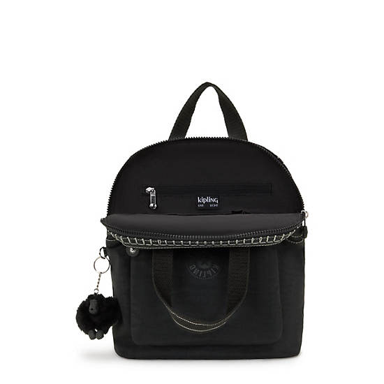 Kazuki Small Backpack, Black Noir, large