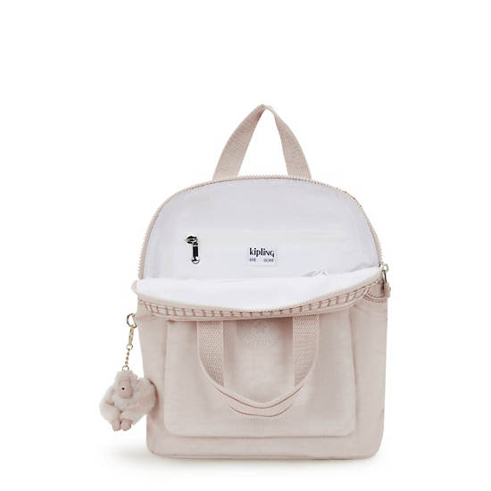 Kazuki Small Backpack, Hideaway Beige, large