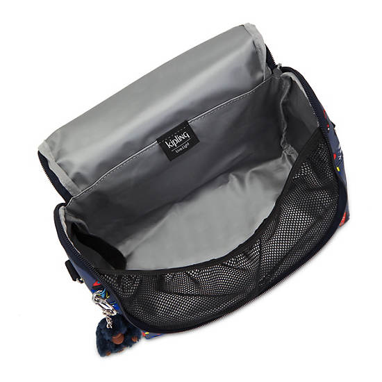 New Kichirou Printed Lunch Bag, Gaming Grey, large