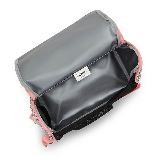New Kichirou Printed Lunch Bag, Flaring Rust, large