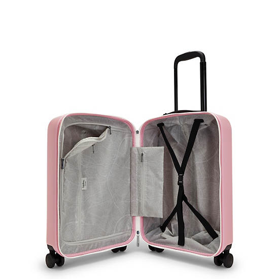 Curiosity Small 4 Wheeled Rolling Luggage - Lavender Blush | Kipling
