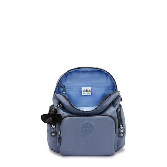 City Zip Mini Backpack, Blue Lover, large