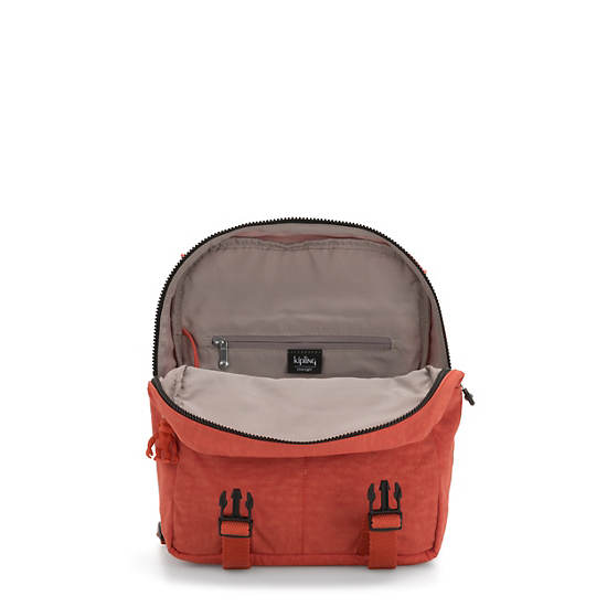 Leonie Small Backpack, Hearty Orange, large