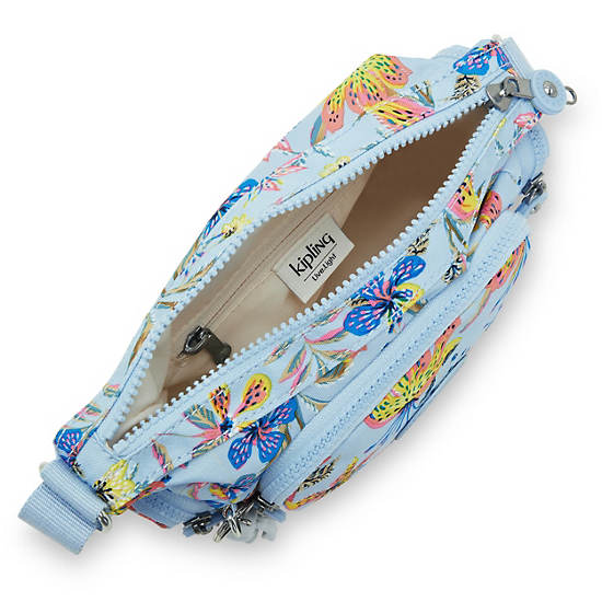 Gabbie Mini Printed Crossbody Bag, Wild Flowers, large Gabbie Mini Printed Crossbody Bag, Wild Flowers, large