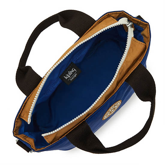 Minta Shoulder Bag, Black Blue Beige, large Minta Shoulder Bag, Black Blue Beige, large