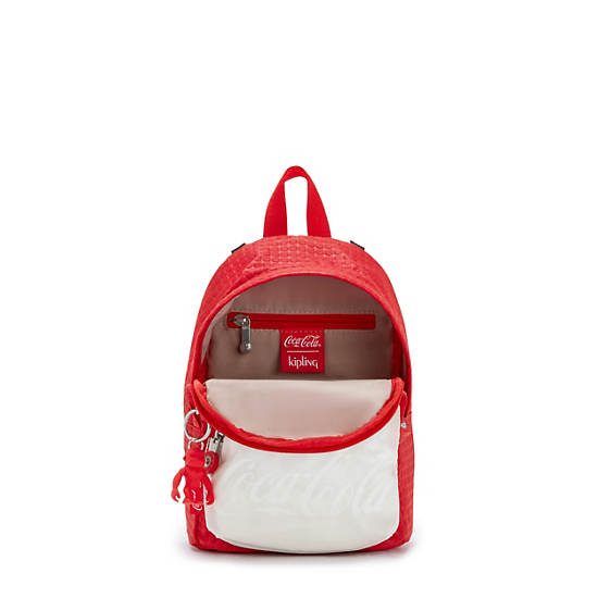 Mochila Kipling Estilo Backpack Coca Cola Small Size
