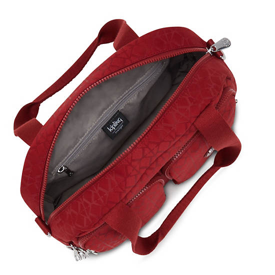 Cool Defea Shoulder Bag, Signature Red, large