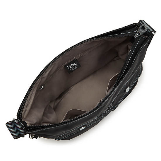 Cooper Shoulder Bag, Moon Grey Metallic, large