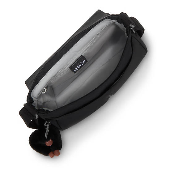 Tamia Crossbody Bag, Black Tonal, large