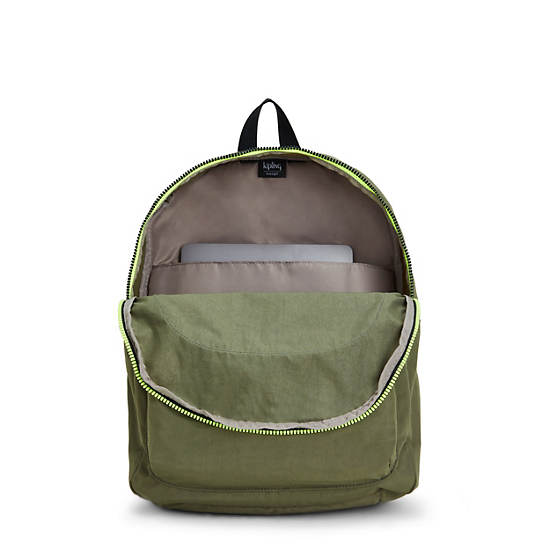 Curtis Large 17" Laptop Backpack, Strong Moss, large