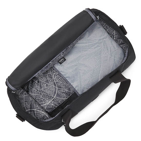 Argus Small Duffle Bag, Black Noir, large