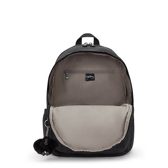 Delia Medium Backpack, Black Noir, large