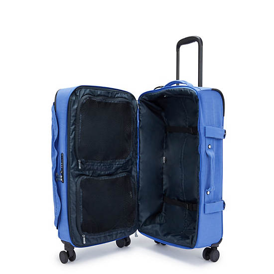 Spontaneous Medium Rolling Luggage, Havana Blue, large