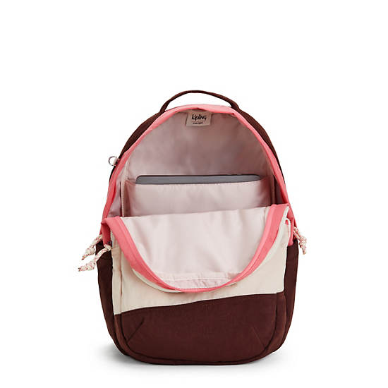 Xavi 15" Laptop Backpack, Love Puff Pink, large