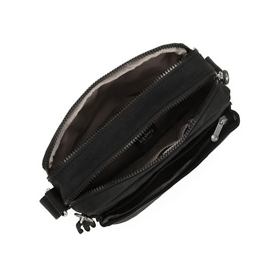Abanu Medium Crossbody Bag, Black Noir, large