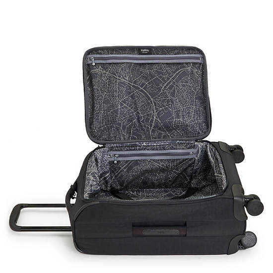 Youri Spin Small 4 Wheeled Rolling Luggage, Black Noir, large Youri Spin Small 4 Wheeled Rolling Luggage, Black Noir, large