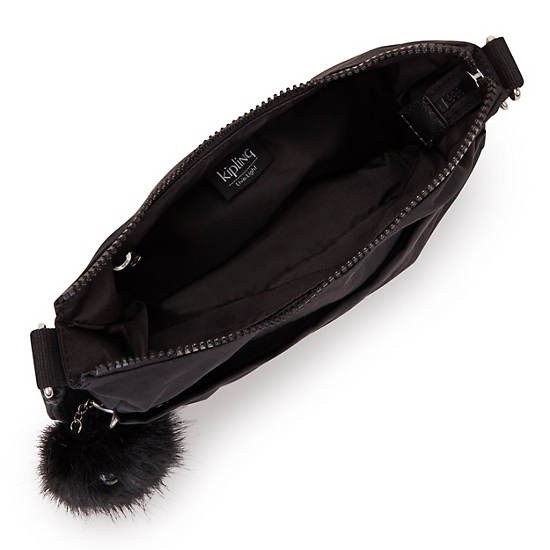 Larysa Shoulder Bag, Black GG, large Larysa Shoulder Bag, Black GG, large