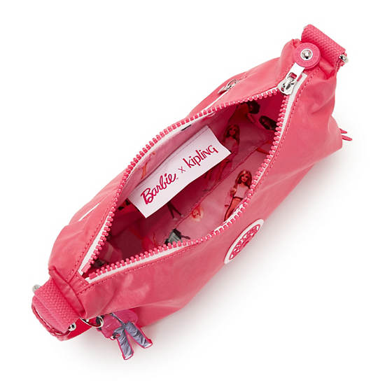 Kipling Portachiavi Barbie, Rosa vivace, 2''L x 6''H x 0.25''D : :  Moda