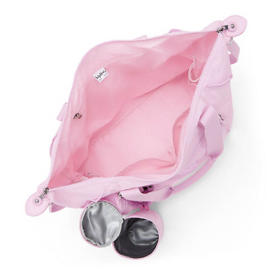 Art Medium Baby Diaper Bag, Blooming Pink, large