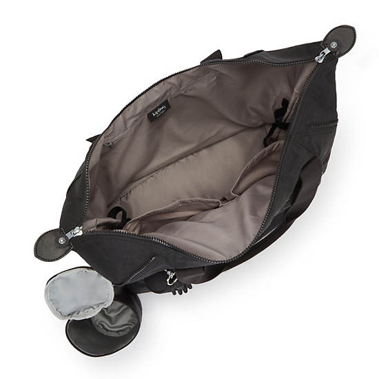 Art Medium Baby Diaper Bag, Black Noir, large