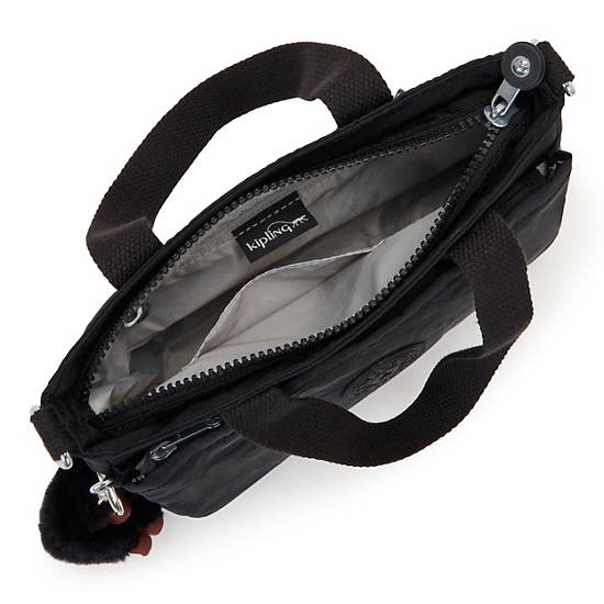 Kanaan Shoulder Bag, Black Tonal, large