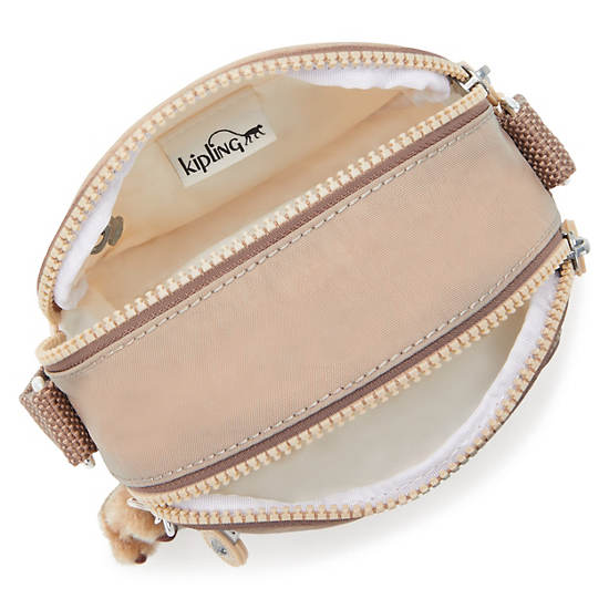 Ron Crossbody Bag, Light Clay Sand, large