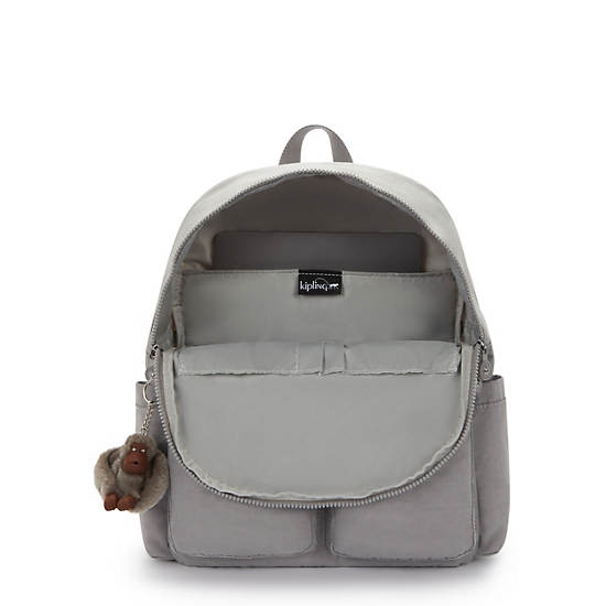 Charnell 11.5" Laptop Backpack, Cloudy Grey, large