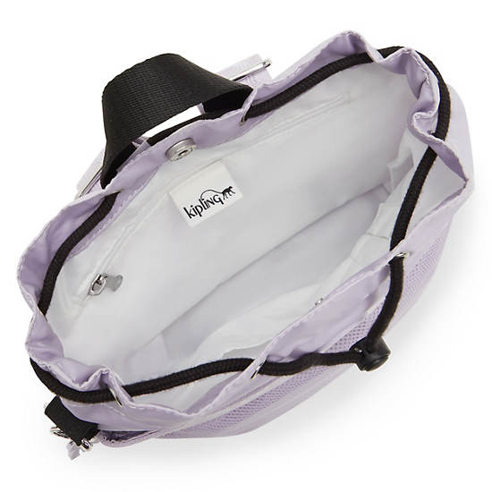 Hellen Drawstring Backpack, Lilac Joy Sport, large