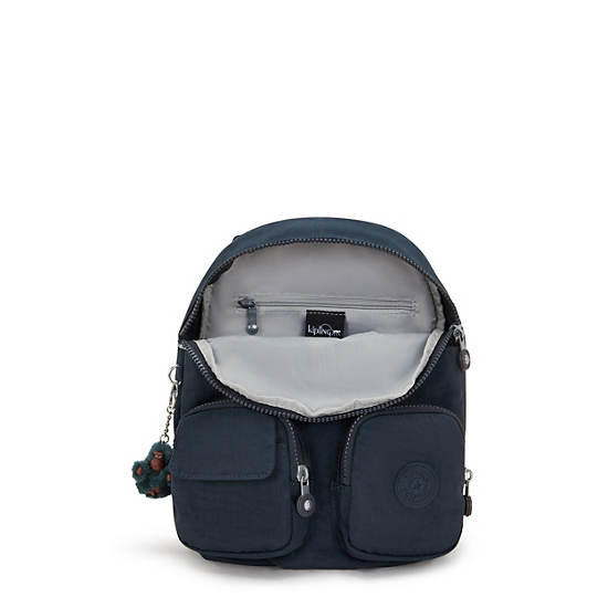 Lovebug Small Backpack, True Blue Tonal, large