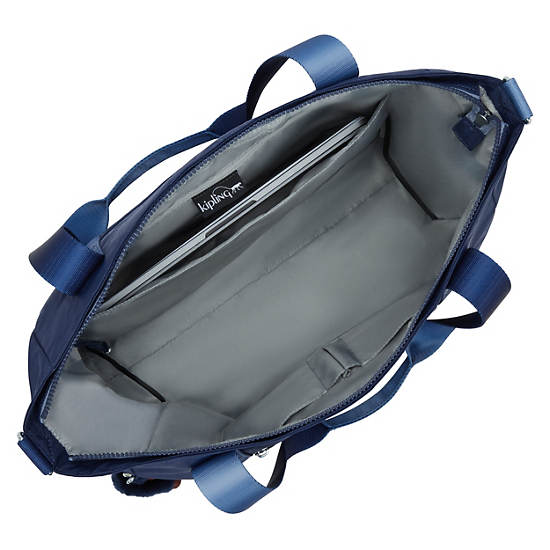 Jayla 15" Laptop Tote Bag, Mod Navy Ombre, large
