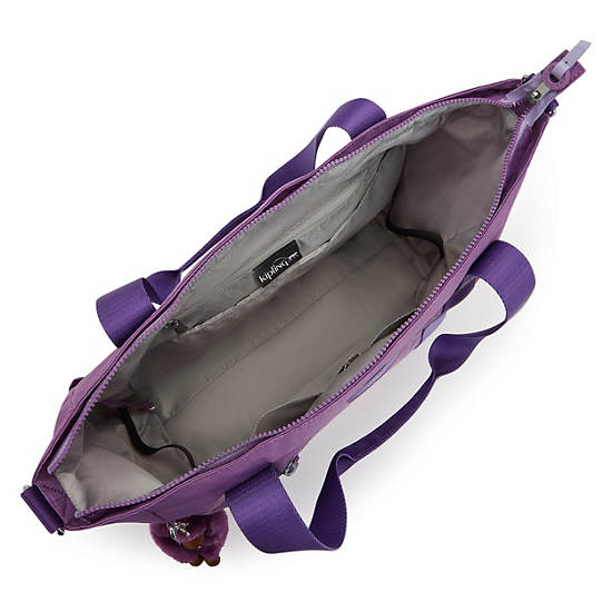 Jayla 15" Laptop Tote Bag, Purple Passion Ombre, large