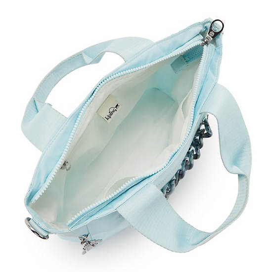 Neary Tortoise Chain Crossbody Bag, Allure Teal Chain, large