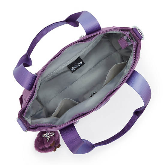 Jayla Small Tote Bag, Purple Passion Ombre, large