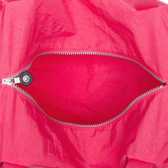 FLONA FOLDABLE DUFFLE BAG, True Pink, large
