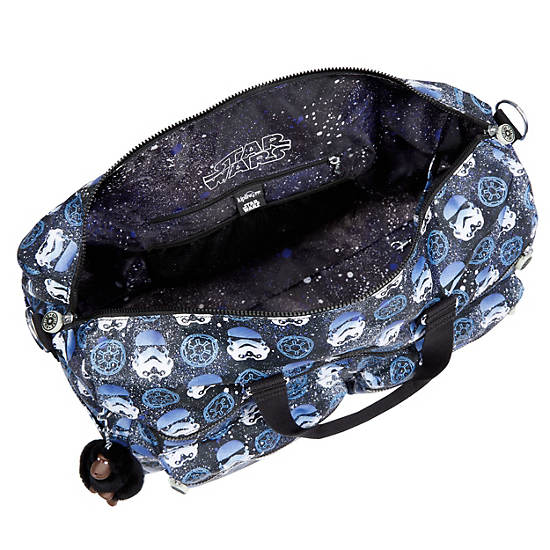 Star Wars Adore Printed Duffel Bag, Tie Dye Blue Lacquer, large