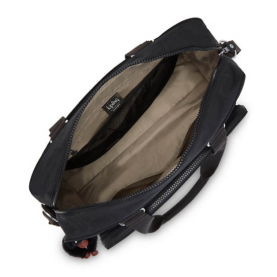 Alanna Diaper Bag, Black Tonal, large