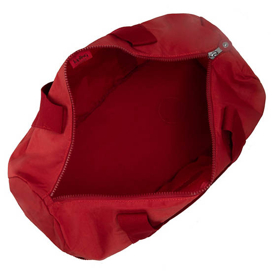 Honest Foldable Duffle Bag, Dark Fushia, large