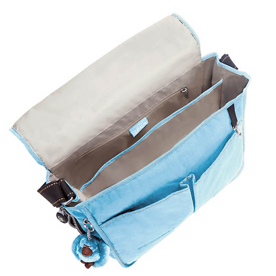 Madhouse Messenger Bag, Fairy Blue C, large