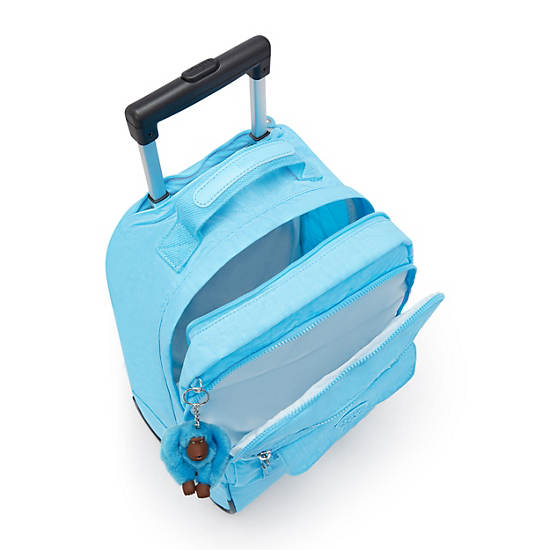 Sanaa Large Rolling Backpack, Powder Blue, large