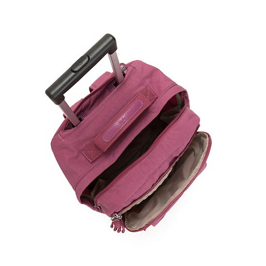 Sanaa Large Rolling Backpack, Fig Purple, large