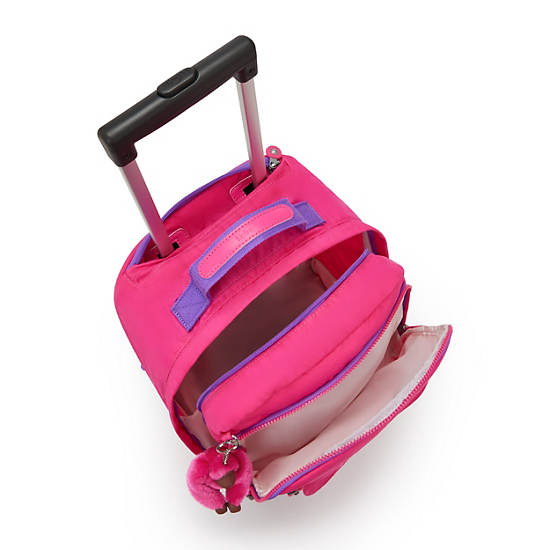 Sanaa Large Rolling Backpack, Azalea Pink, large