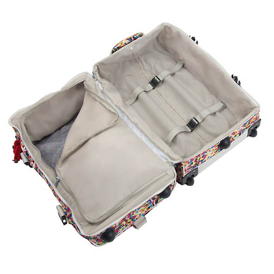 Teagan Small Printed Rolling Luggage, Mystic Lattice, large Teagan Small Printed Rolling Luggage, Mystic Lattice, large