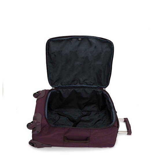 Darcey Small Carry-On Rolling Luggage, Dark Plum, large