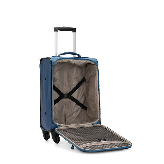 Parker Small Metallic Rolling Luggage, Abstract Leave, large